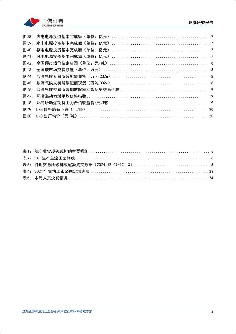 《公用环保行业202412第3期：多省开展2025年电力市场交易工作，长江电力发布2024年中期分红规划-241216-国信证券-27页》 - 第4页预览图