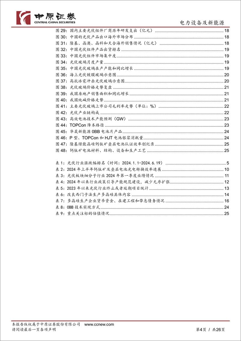 《光伏行业2024年下半年投资策略：凛冬已至，剩者为王-240701-中原证券-26页》 - 第4页预览图