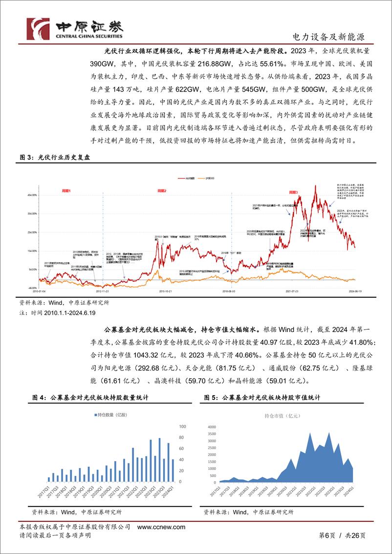 《光伏行业2024年下半年投资策略：凛冬已至，剩者为王-240701-中原证券-26页》 - 第6页预览图