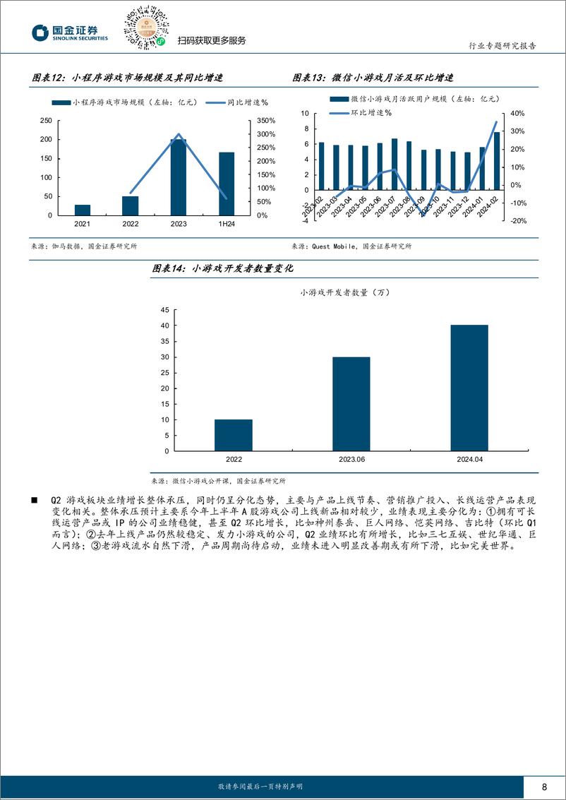 《传媒互联网行业专题研究报告：把握结构性机会，关注产业链变化-240831-国金证券-21页》 - 第8页预览图