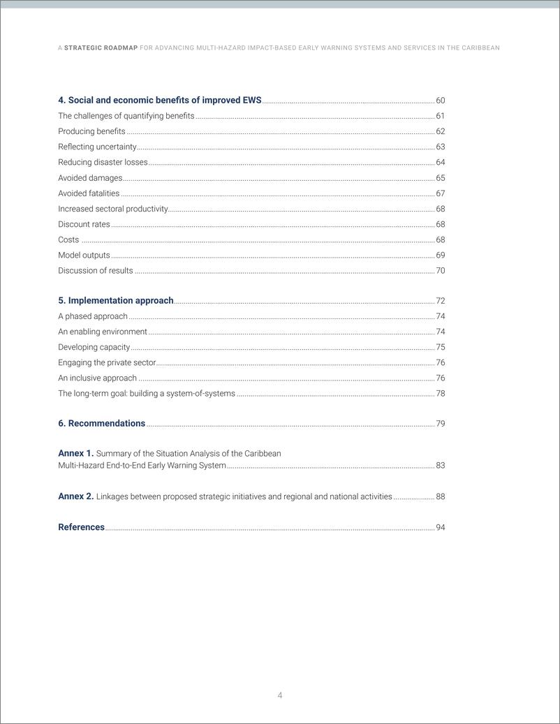 《世界银行-推进加勒比地区基于多种灾害影响的预警系统和服务的战略路线图（英）-2023.7-98页》 - 第5页预览图
