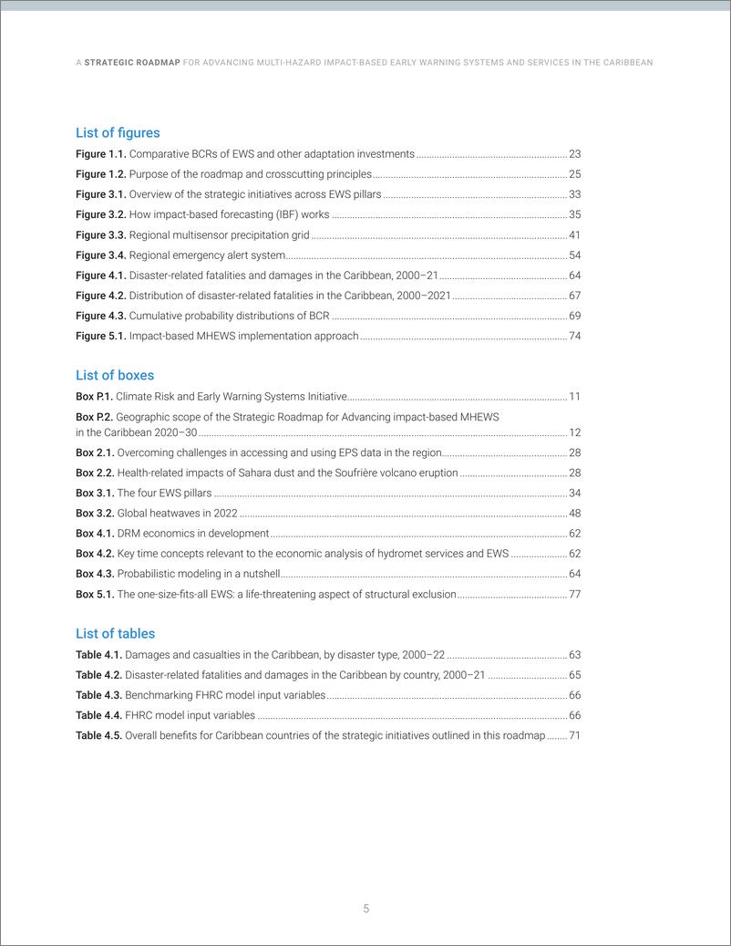 《世界银行-推进加勒比地区基于多种灾害影响的预警系统和服务的战略路线图（英）-2023.7-98页》 - 第6页预览图
