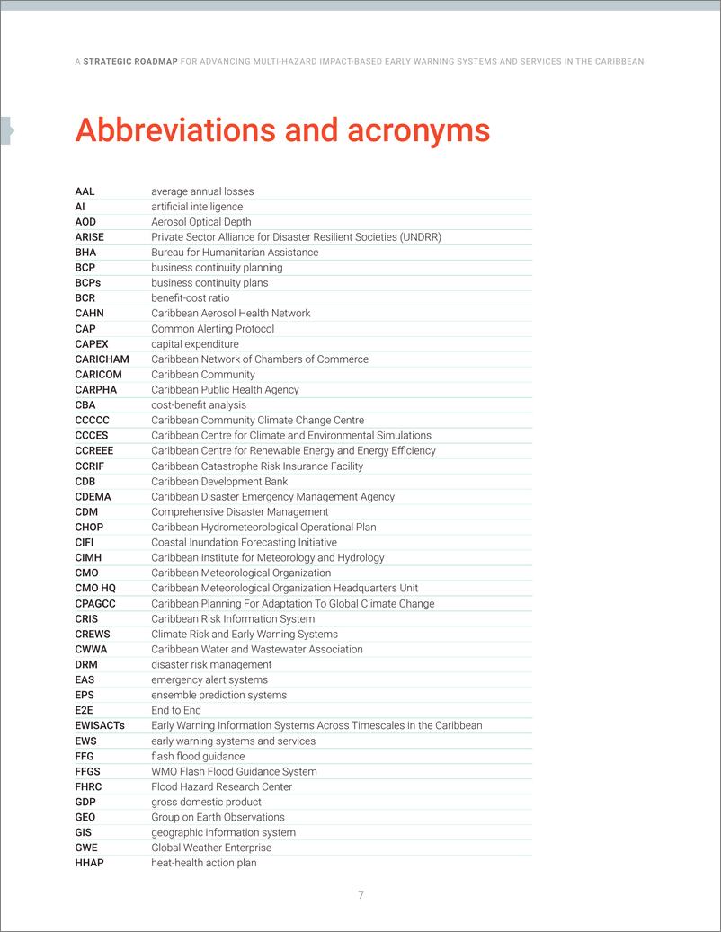 《世界银行-推进加勒比地区基于多种灾害影响的预警系统和服务的战略路线图（英）-2023.7-98页》 - 第8页预览图