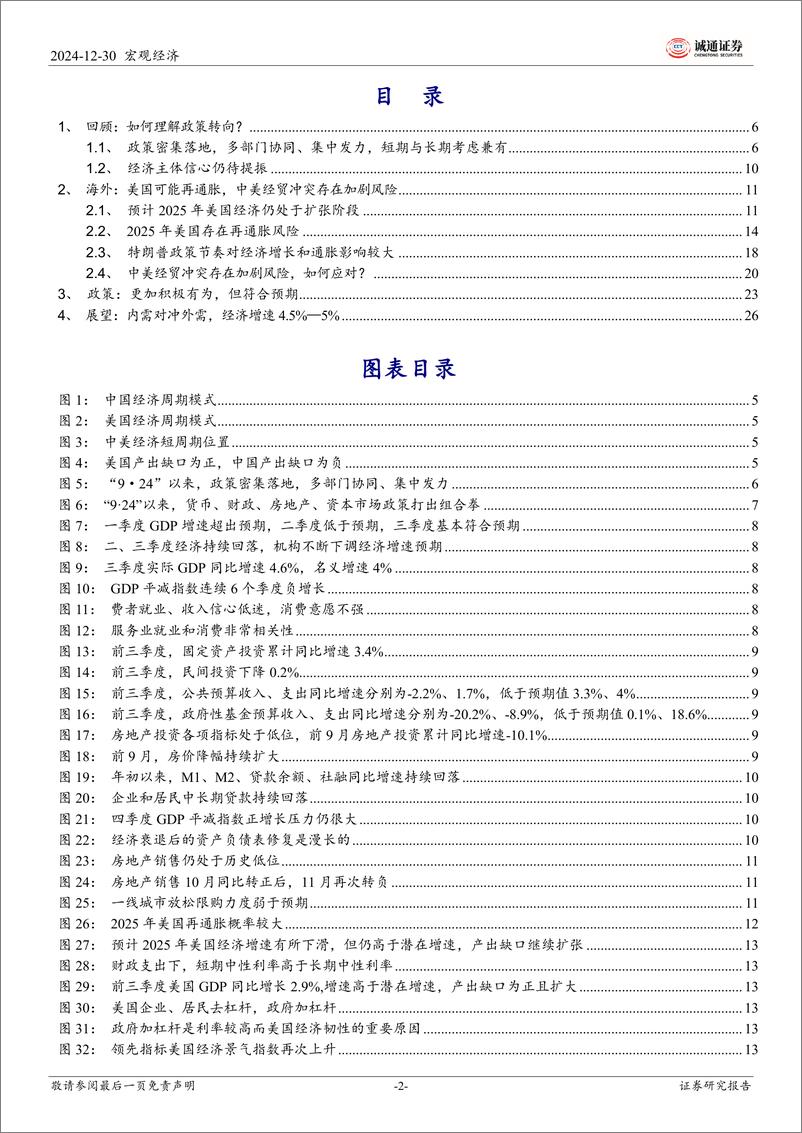 《2025年宏观经济展望：积极有为，乘风破浪-241230-诚通证券-33页》 - 第2页预览图