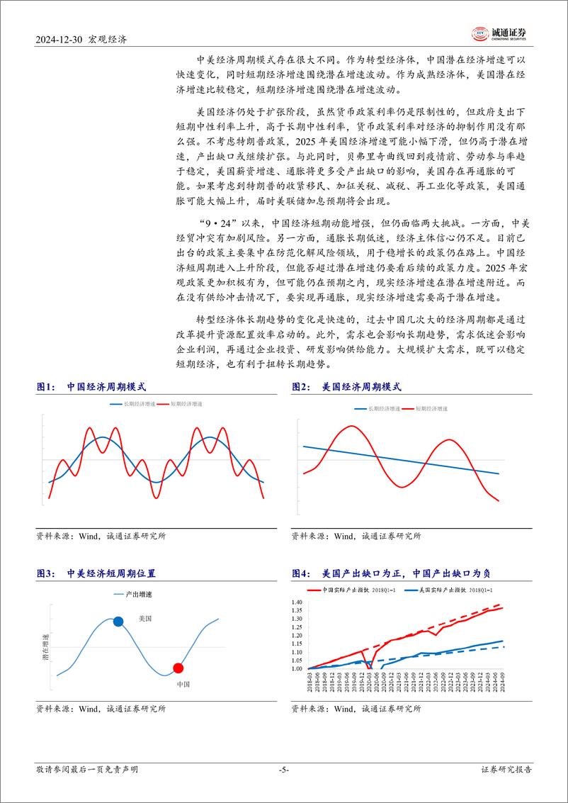 《2025年宏观经济展望：积极有为，乘风破浪-241230-诚通证券-33页》 - 第5页预览图