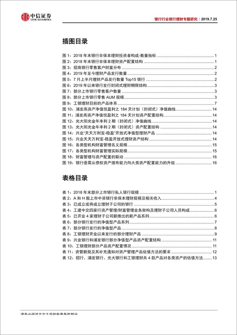 《银行业理财专题研究：从财富管理到资产配置-20190725-中信证券-21页》 - 第4页预览图