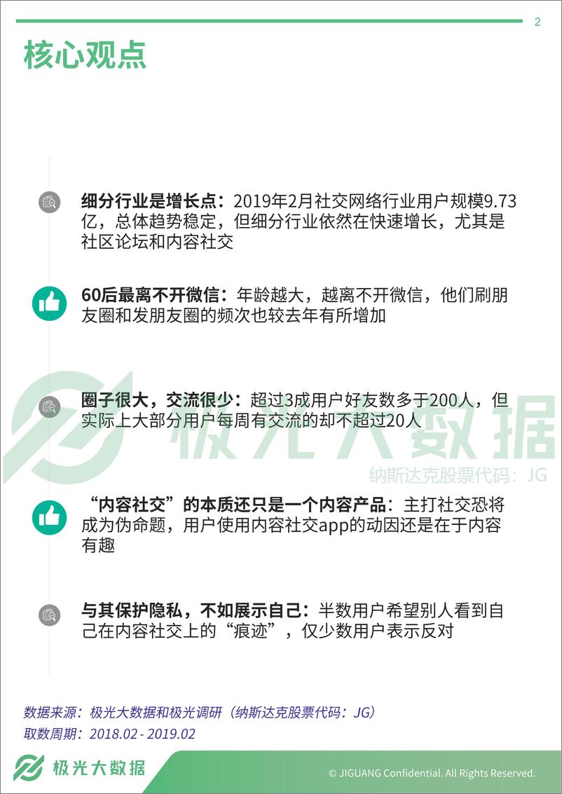 《2019年社交网络行业研究报告》 - 第2页预览图