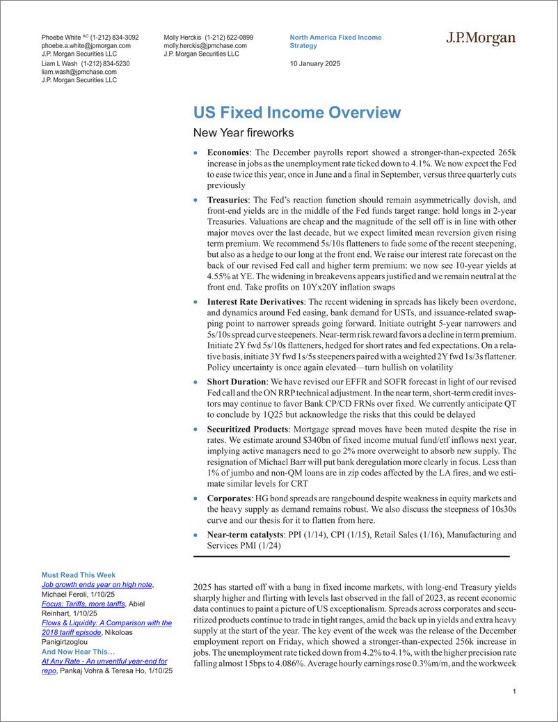 《JPMorgan Econ  FI-US Fixed Income Overview New Year fireworks-112727363》 - 第1页预览图