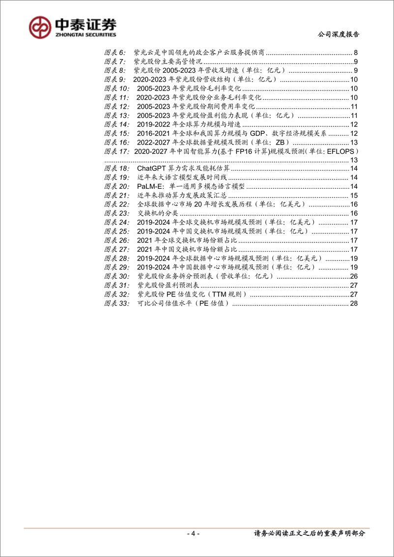 《紫光股份(000938)把握“云网安算存端”全栈机遇，引领AI算力产业发展-250104-中泰证券-30页》 - 第4页预览图