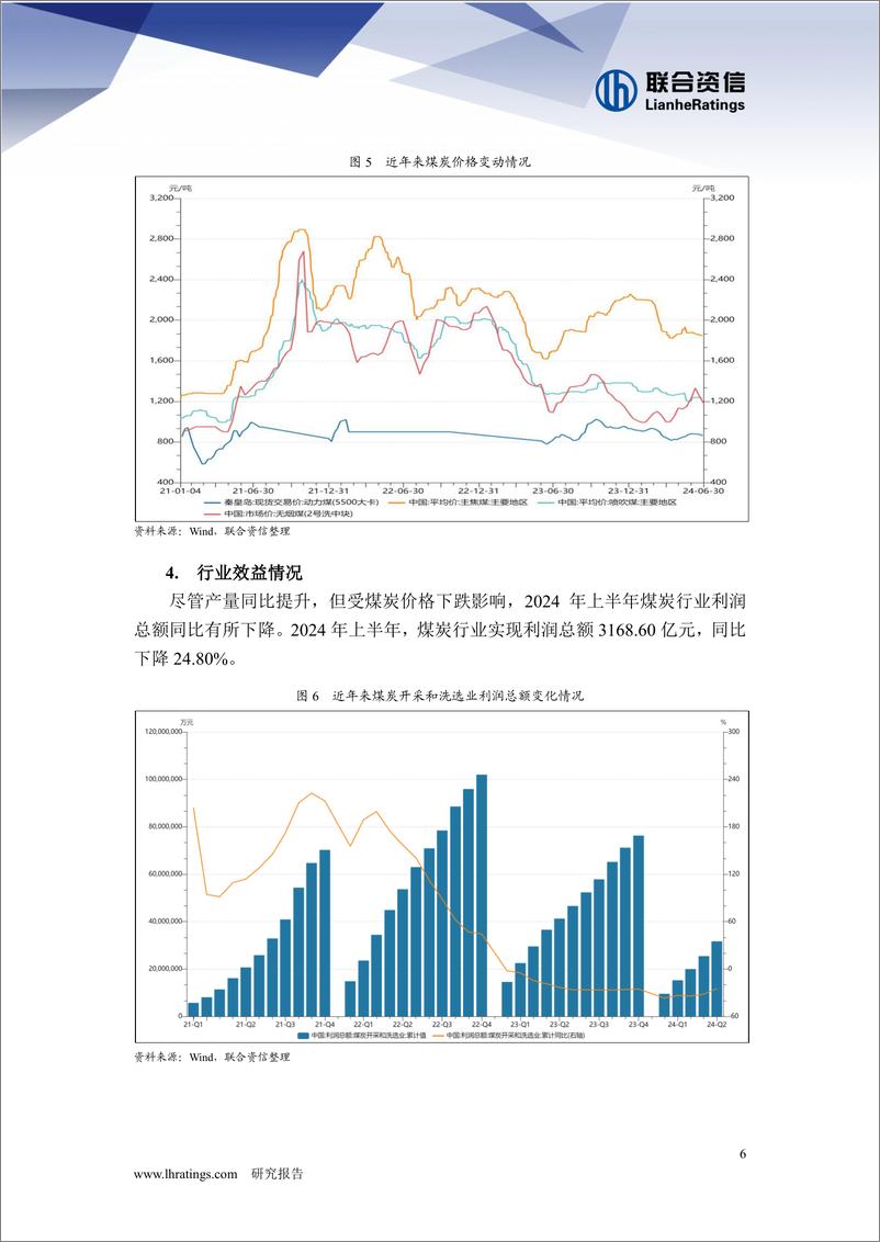 《2024年上半年煤炭行业信用分析及展望》 - 第6页预览图