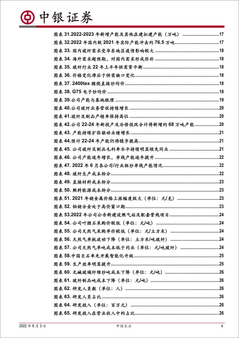 《中国巨石-600176-“低成本、高技术、大市场”世界级玻纤龙头-20220803-中银国际-38页》 - 第5页预览图