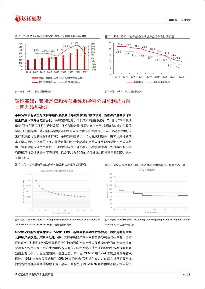 《长江证券-航发动力-600893-莱特定律拐点将至，价值回归长生久视》 - 第8页预览图