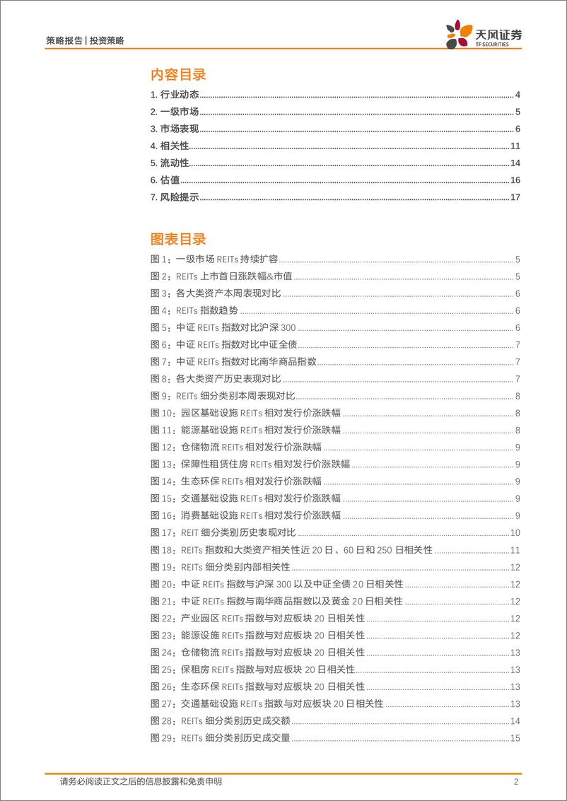 《周观REITs2024年8月第3周：易方达广州开发区高新产业园REIT发行-240825-天风证券-18页》 - 第2页预览图