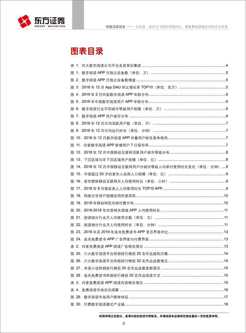 《传媒行业数字阅读深度报告之三：从米读、连尚与飞读的详细对比，看免费阅读模式的特点与未来-20190331-东方证券-21页》 - 第4页预览图