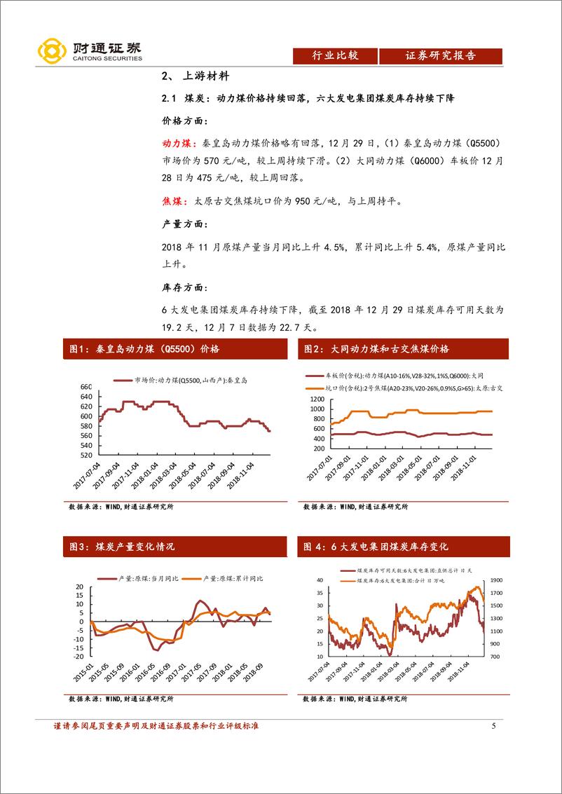 《行业比较·景气跟踪：黄金价格回升，猪价小幅回落-20181230-财通证券-21页》 - 第6页预览图