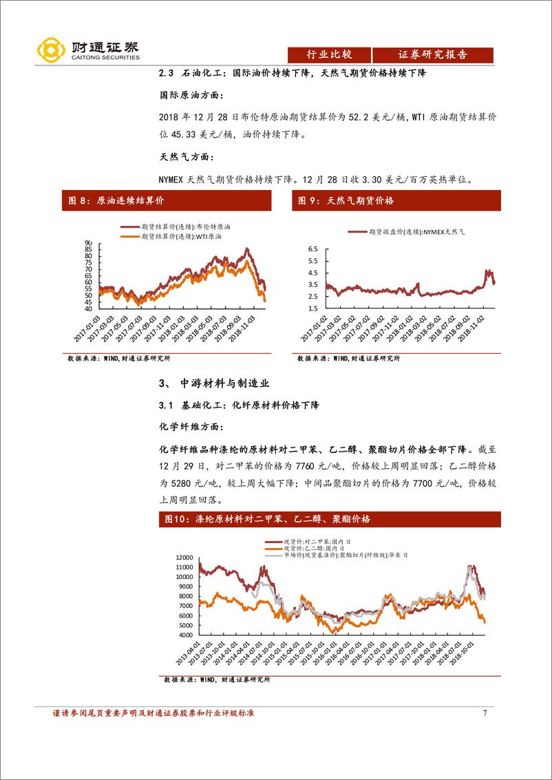 《行业比较·景气跟踪：黄金价格回升，猪价小幅回落-20181230-财通证券-21页》 - 第8页预览图