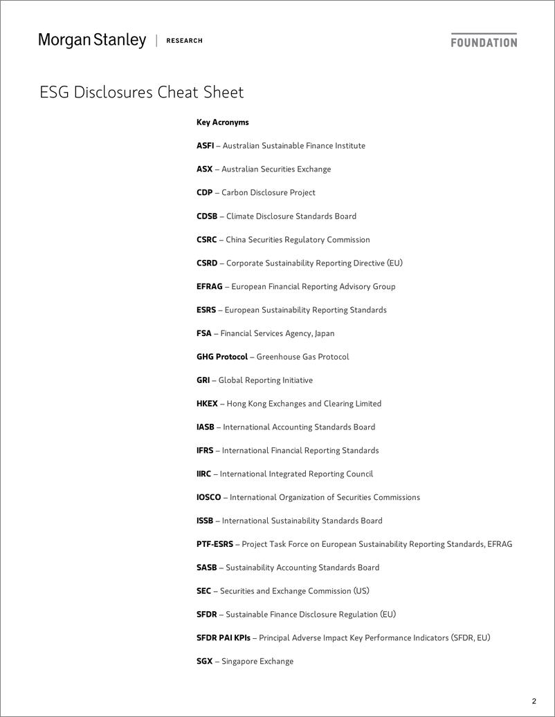 《摩根士丹利-亚太地区投资策略-2022年ESG信息披露：全球趋势如何塑造亚太市场-2022.5.30-25页》 - 第3页预览图