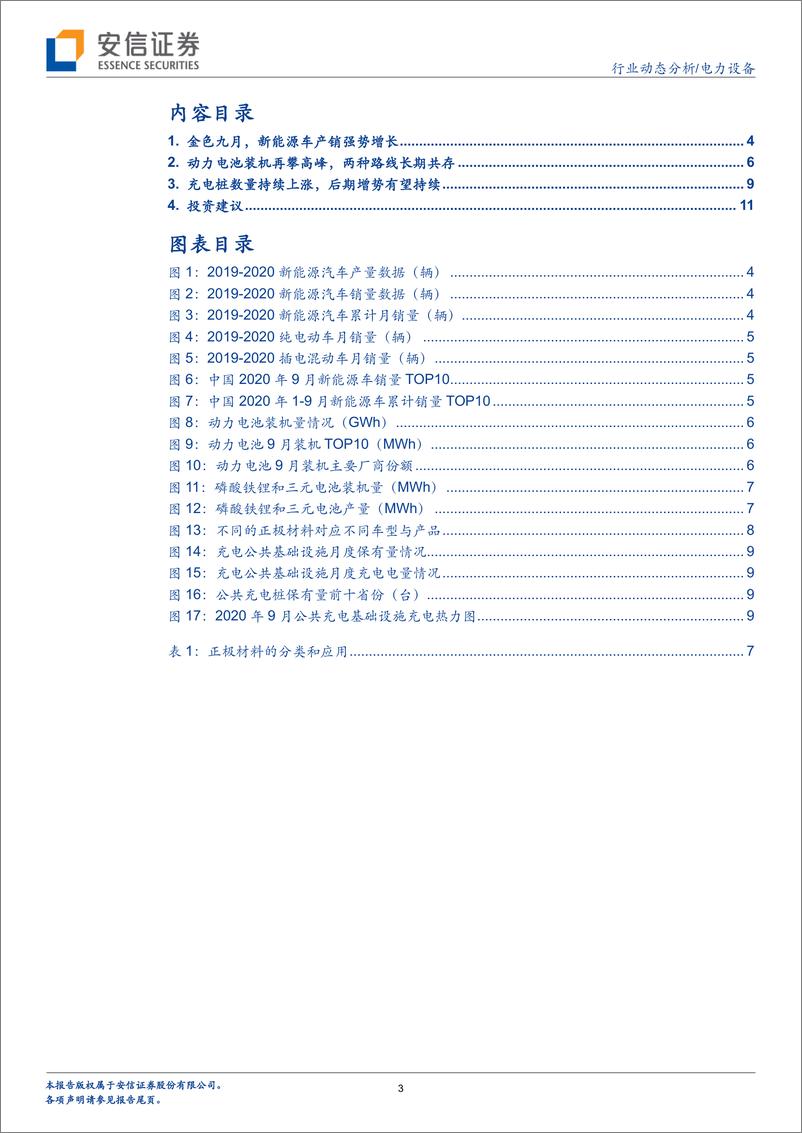 《电力设备行业：金色九月，中国电动车水马龙-20201015-安信证券-13页》 - 第3页预览图