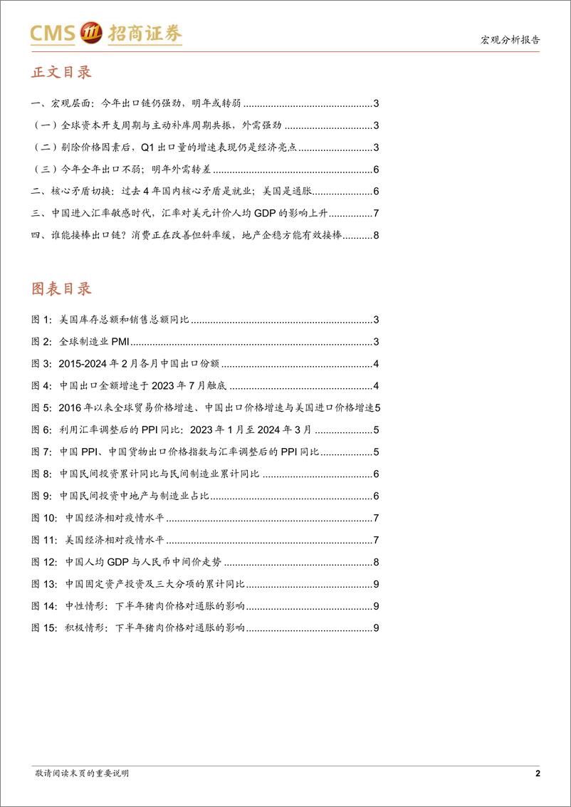 《宏观分析报告：谁来接棒出口链？-240507-招商证券-10页》 - 第2页预览图