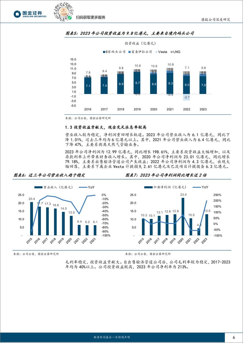 《中石化冠德(0934.HK)石化仓储码头龙头，海内外业务齐发展-240720-国金证券-19页》 - 第6页预览图