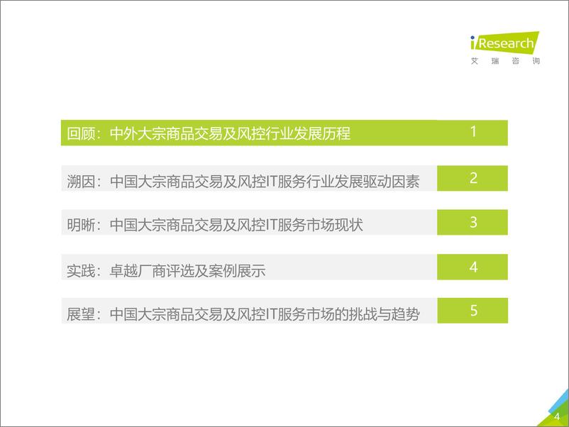 《艾瑞咨询：2023年中国大宗商品交易及风险管理IT服务市场研究报告》 - 第4页预览图