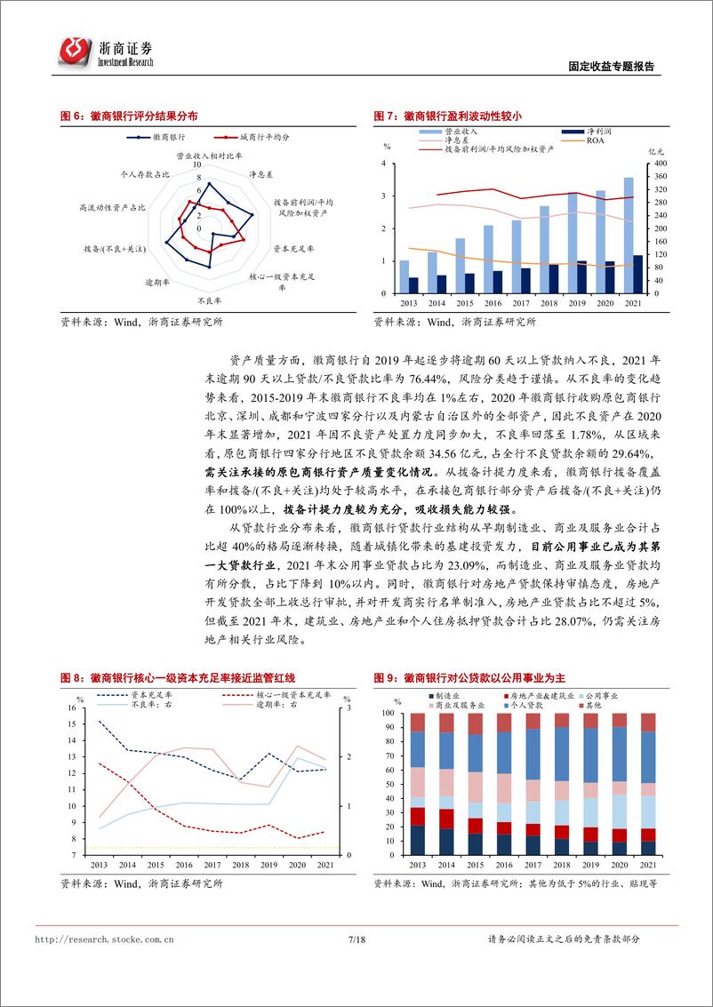 《固定收益专题研究：非AAA银行主体甄选系安徽篇-20220730-浙商证券-18页》 - 第8页预览图