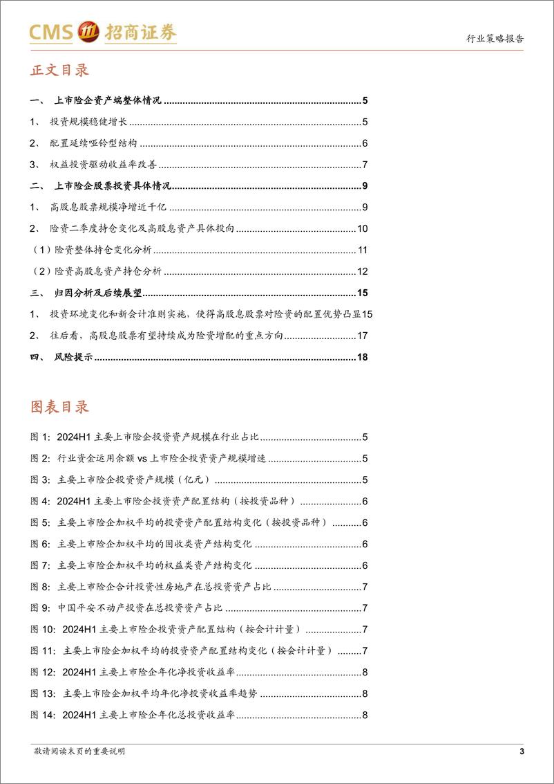 《非银行金融行业保险资金运用情况跟踪：险资上半年都在买什么股票-240902-招商证券-19页》 - 第3页预览图