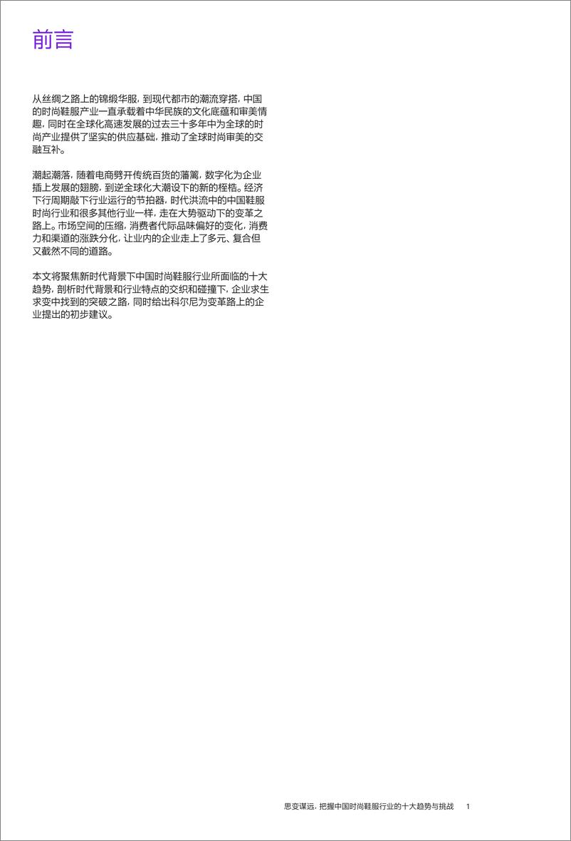 《思变谋远_把握中国时尚鞋服行业的十大趋势与挑战》 - 第2页预览图