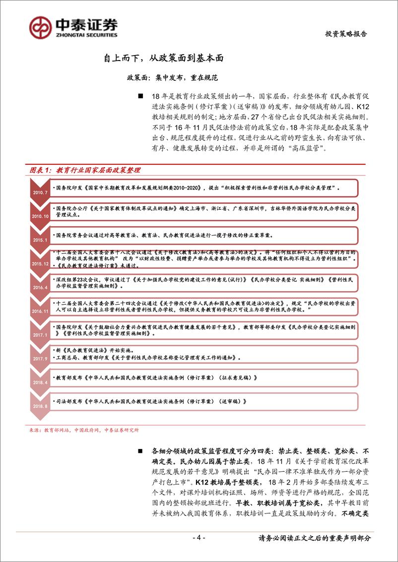 《教育行业2019投资策略：吹尽狂沙始到金-20190102-中泰证券-20页》 - 第5页预览图