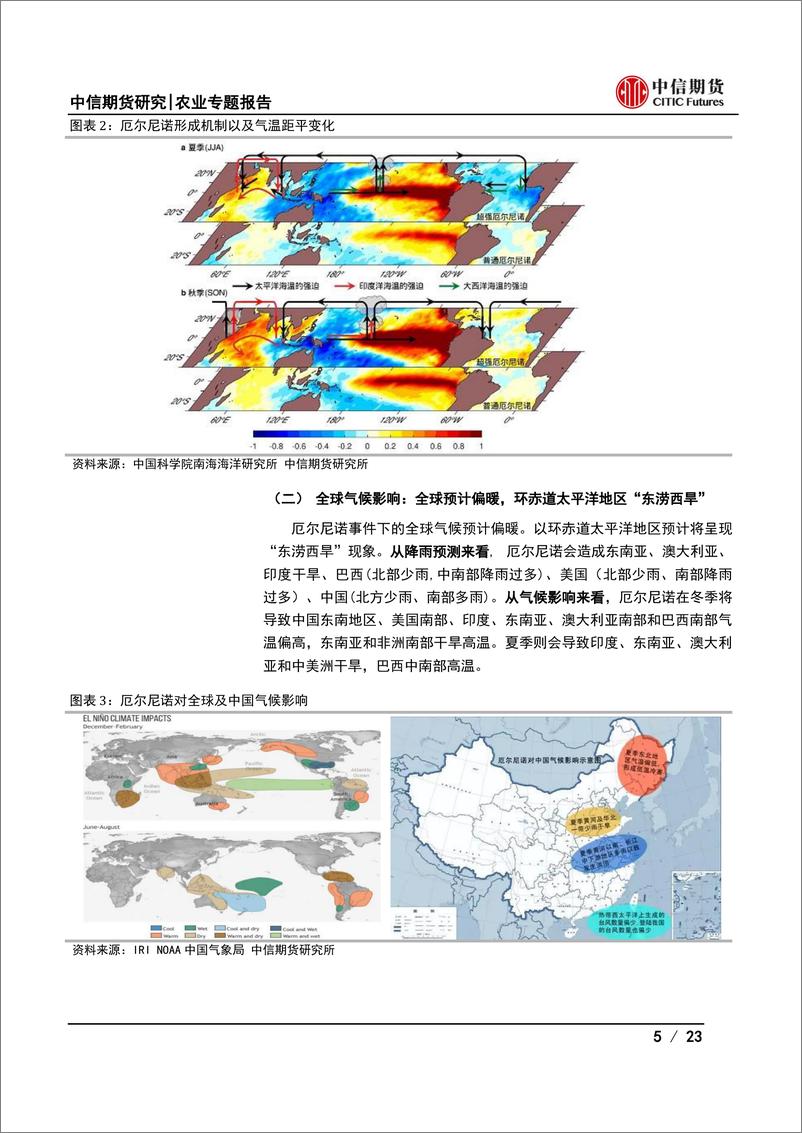 《农业专题报告：“厄尔尼诺”再度归来，对全球种植业影响几何？-20230619-中信期货-23页》 - 第6页预览图