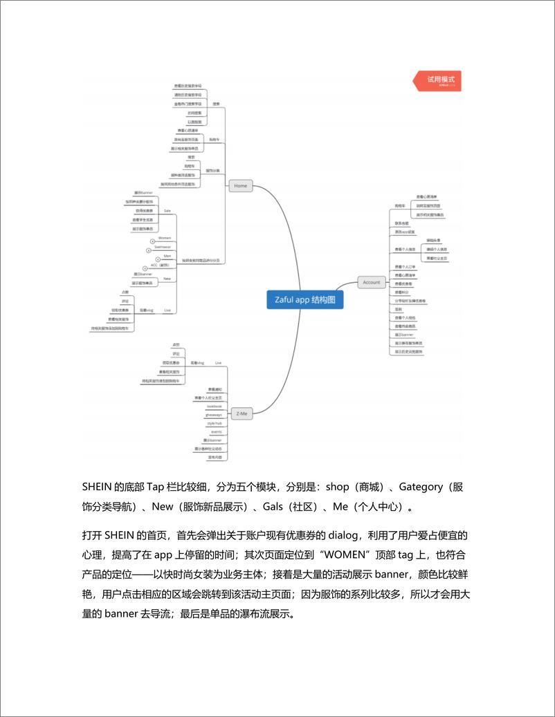 《竞品分析：浅谈SHEIN和Zaful在产品层面的异同》 - 第7页预览图