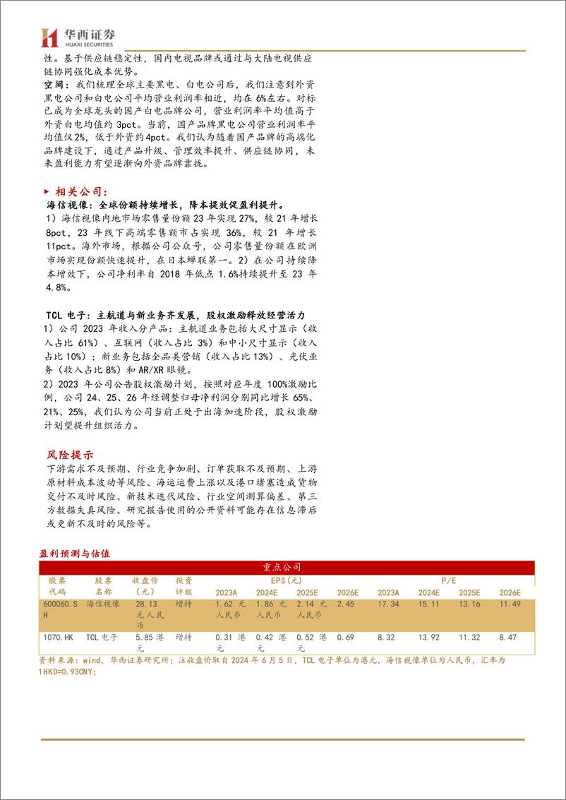 《黑电系列深度二：国产品牌出海加速》 - 第2页预览图