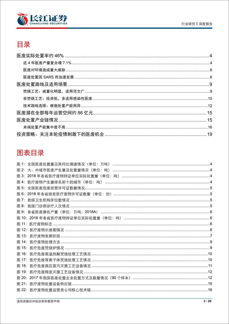 《从SARS看本轮疫情下医废投资机会-20200208-长江证券-20页》 - 第3页预览图