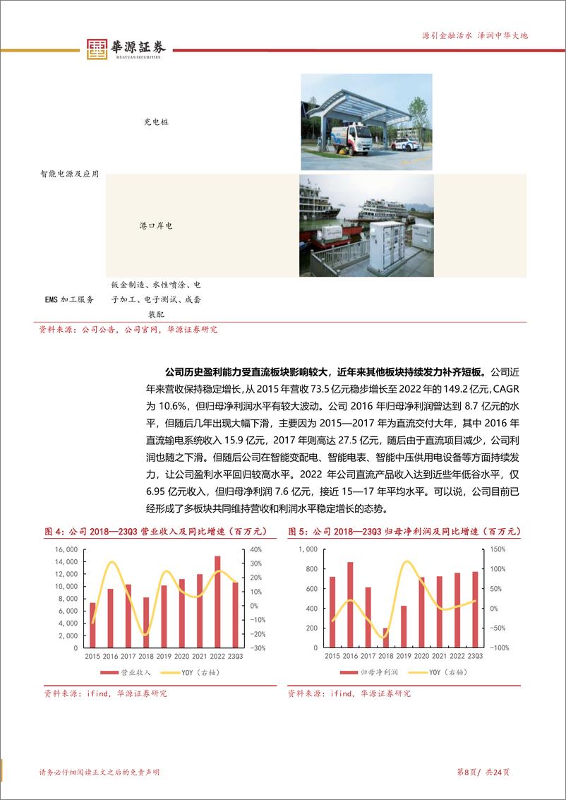 《许继电气-000400.SZ-直流输电核心供应商 受益直流特高压及柔直发展-20240408-华源证券-24页》 - 第8页预览图