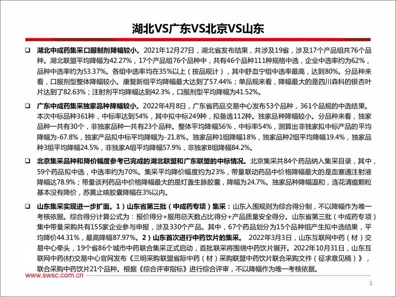 《医药行业中药集采专题：中成药集采逐步扩面，集采规则相对温和-20221215-西南证券-83页》 - 第5页预览图