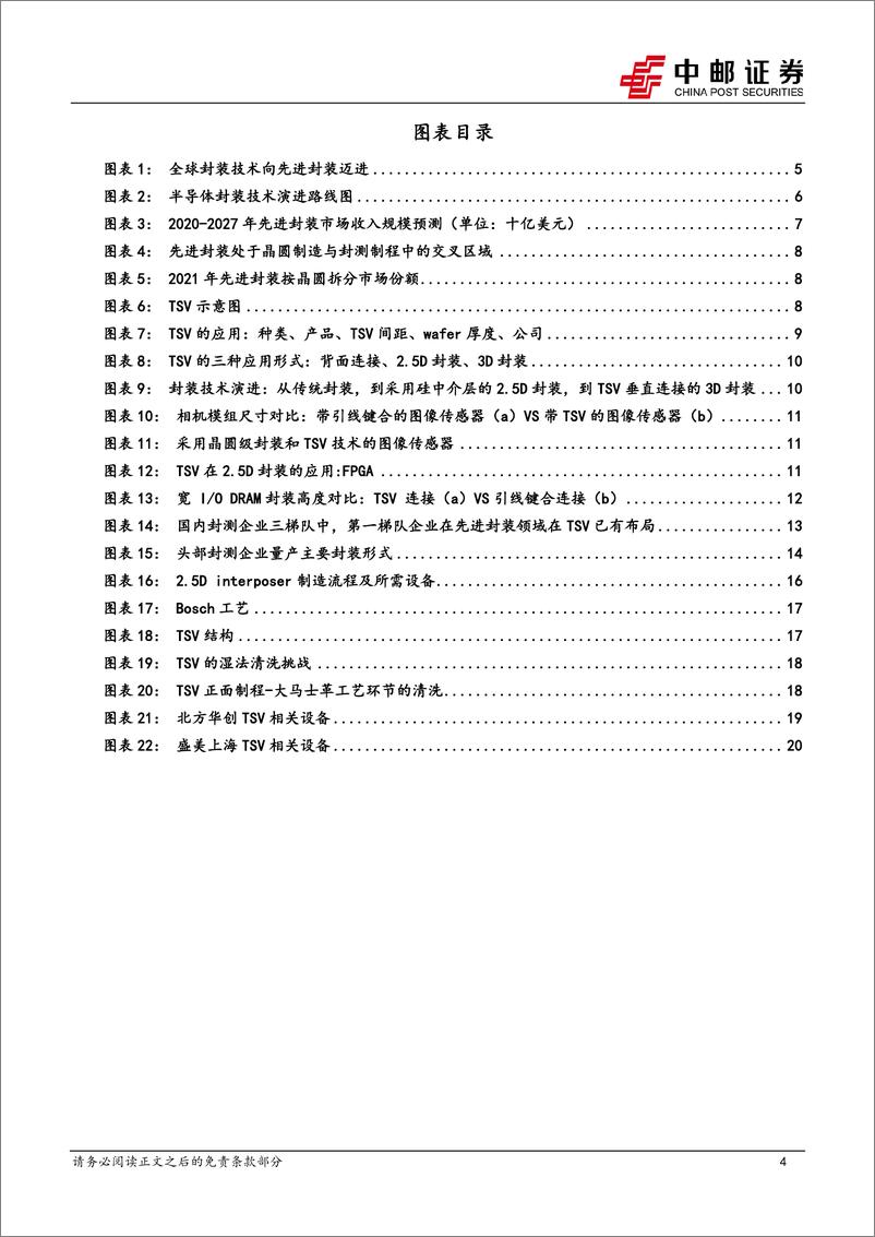 《电子行业TSV研究框架：先进封装关键技术-20230731-中邮证券-25页》 - 第5页预览图