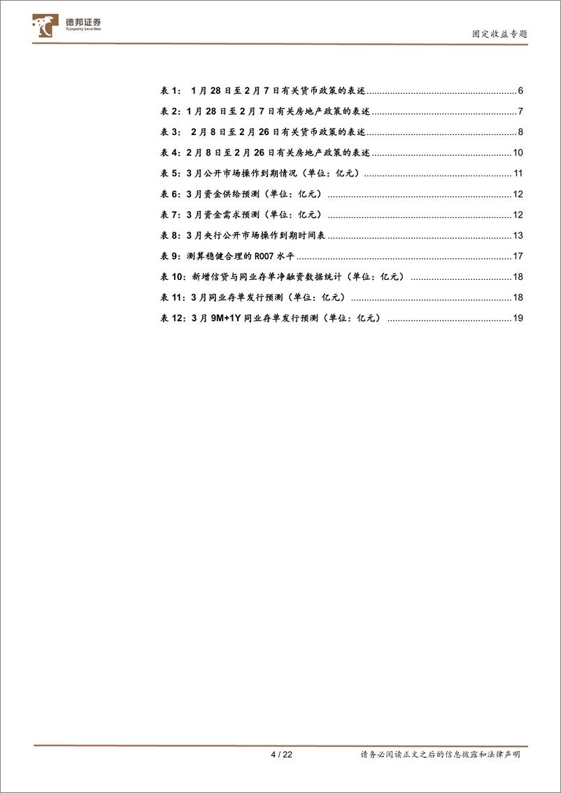 《固定收益专题：3月流动性和存单利率展望-20230306-德邦证券-22页》 - 第6页预览图