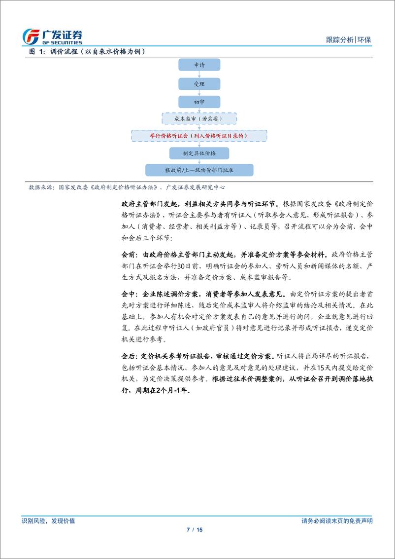 《环保行业深度跟踪：环保运营资产有望重估，关注公用事业涨价弹性-240526-广发证券-15页》 - 第7页预览图