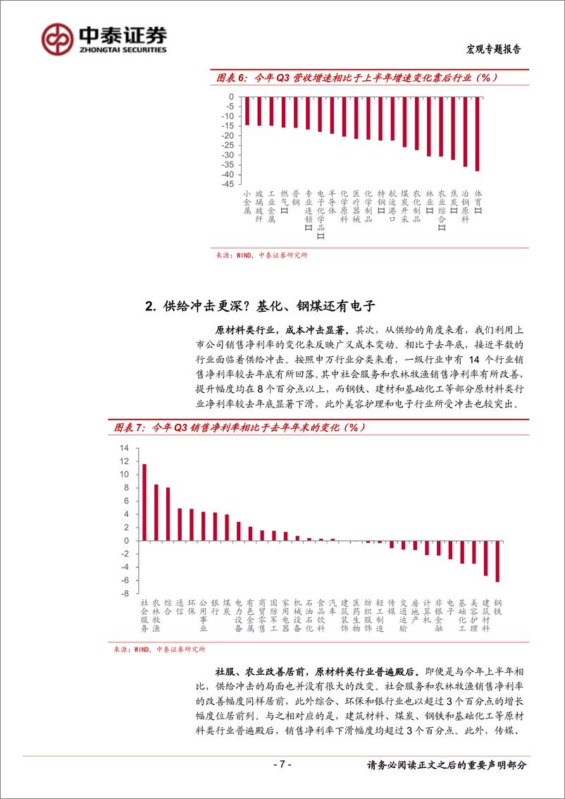 《宏观策略专题报告：宏观大环境压力落在哪些行业？-20221106-中泰证券-15页》 - 第8页预览图