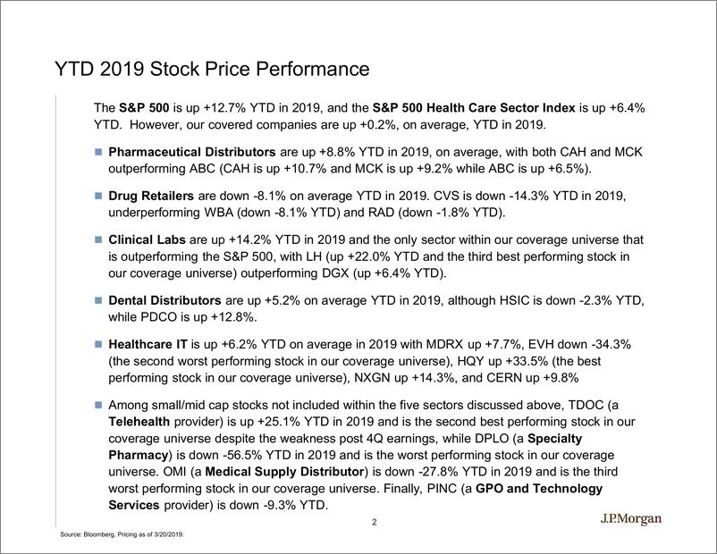 《J.P. 摩根-美股-医疗科技行业-美国医疗科技与分发：2018年Q4结果-2019.3-75页》 - 第3页预览图