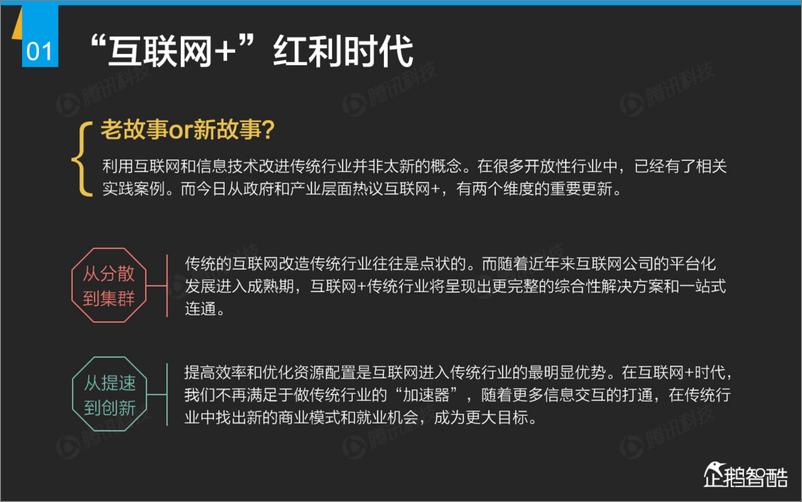 《互联网+九大传统行业转型报告（企鹅智酷）》 - 第2页预览图