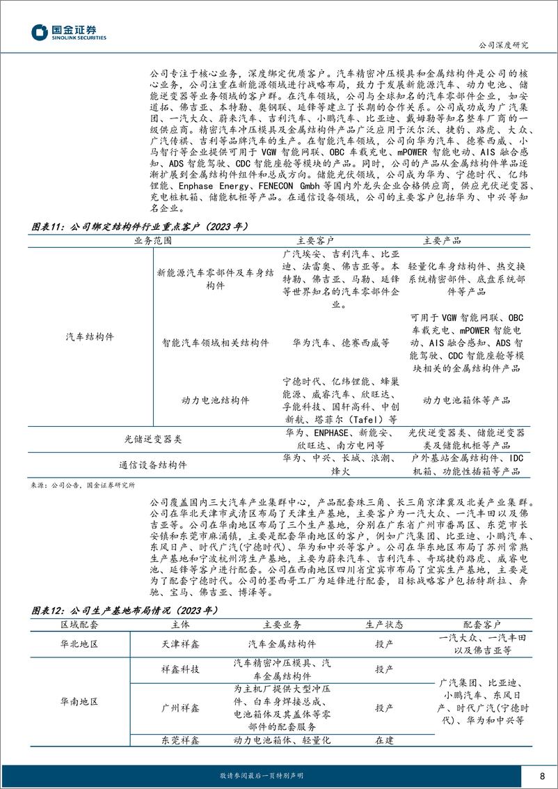 《国金证券-祥鑫科技-002965-战略拥抱新能源，业绩步入高增通道》 - 第8页预览图