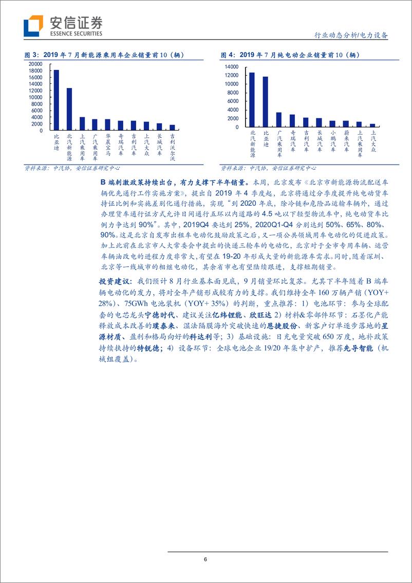 《电力设备行业：新能源车销量见底，光伏风电稳步向好-20190818-安信证券-17页》 - 第7页预览图