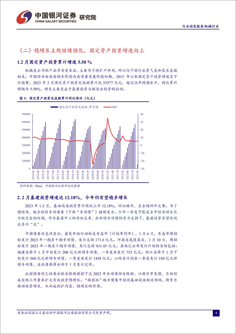 《机械行业月度动态报告：两会强调核心技术攻坚，关注机械行业国企价值重估-20230315-银河证券-30页》 - 第6页预览图