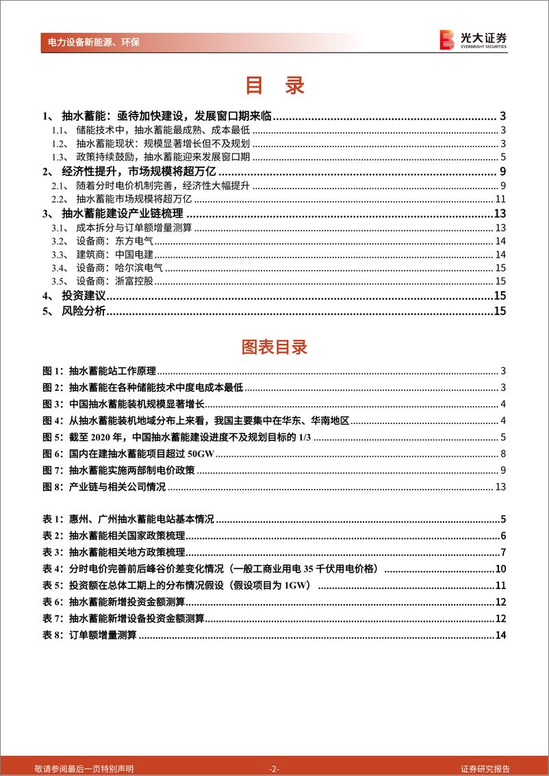 《电力设备新能源、环保行业碳中和专题系列之一：抽水蓄能，电力调节中坚力量，“十四五”迎来发展窗口期-20210825-光大证券-16页》 - 第3页预览图