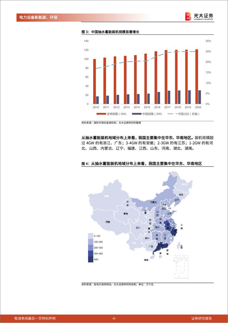 《电力设备新能源、环保行业碳中和专题系列之一：抽水蓄能，电力调节中坚力量，“十四五”迎来发展窗口期-20210825-光大证券-16页》 - 第5页预览图