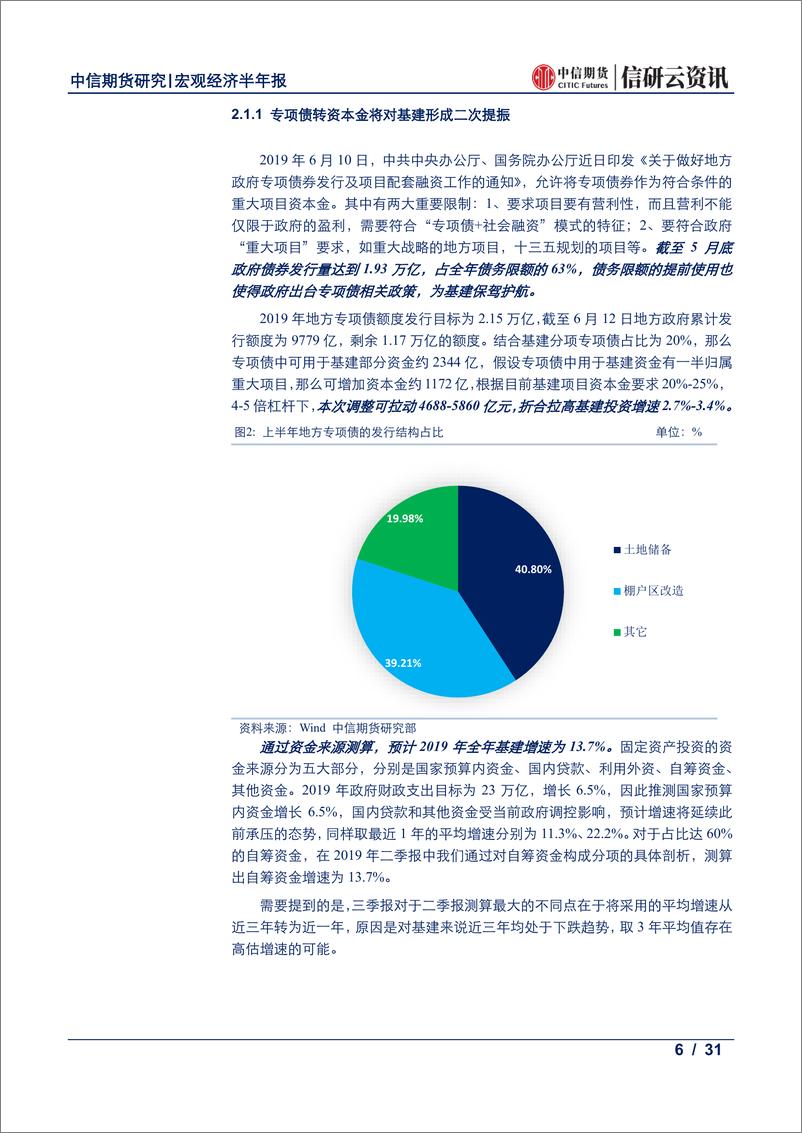 《宏观经济半年报：2019年下半年全球宏观经济展望，全球经济临重重考验，政策转折正步步临近-20190617-中信期货-31页》 - 第7页预览图