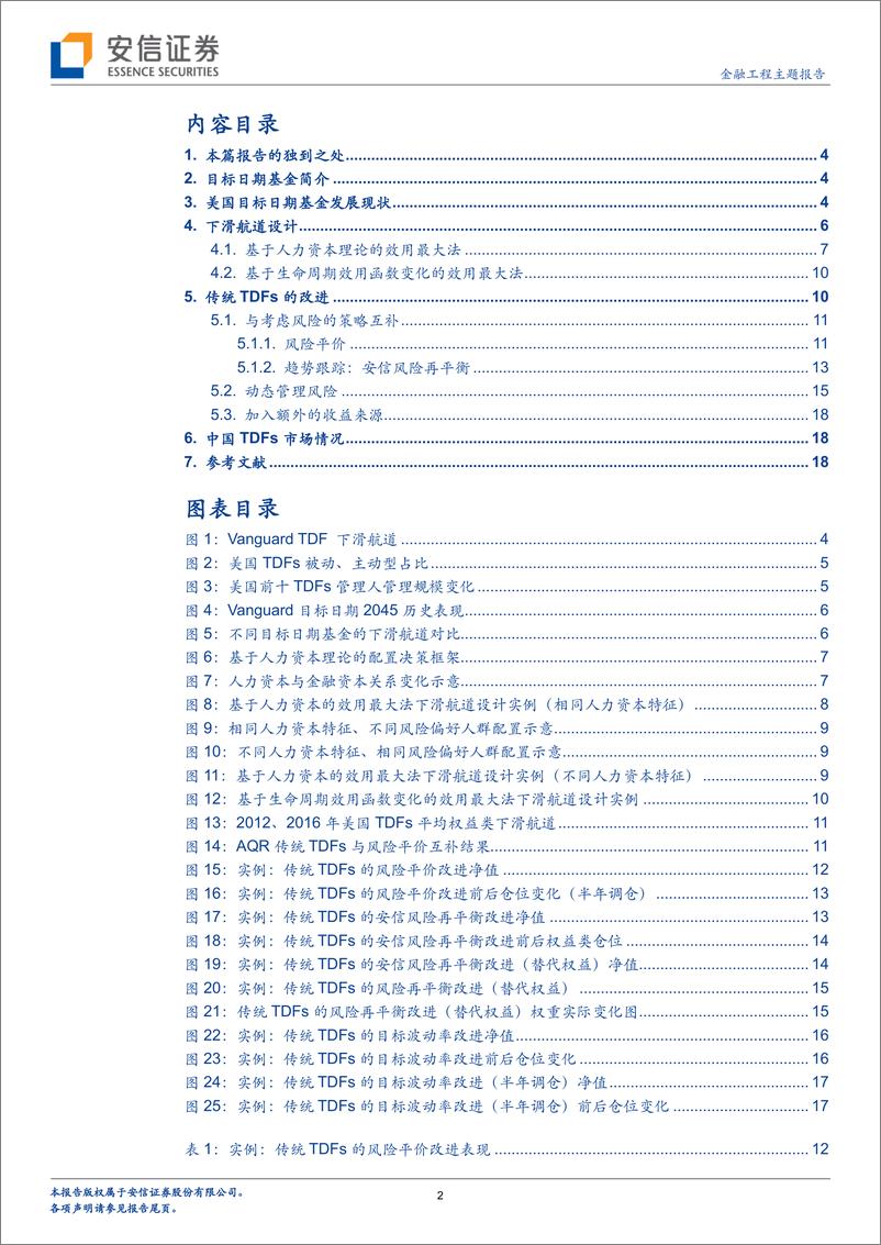 《安信证2018032金融工程主题报告：过去，现在，未来，目标日期基金设计详解与改进方案》 - 第2页预览图