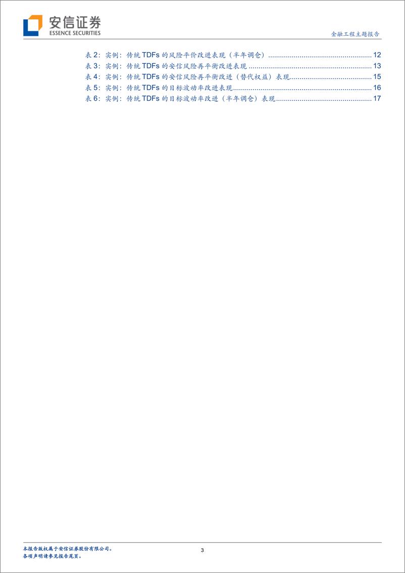 《安信证2018032金融工程主题报告：过去，现在，未来，目标日期基金设计详解与改进方案》 - 第3页预览图