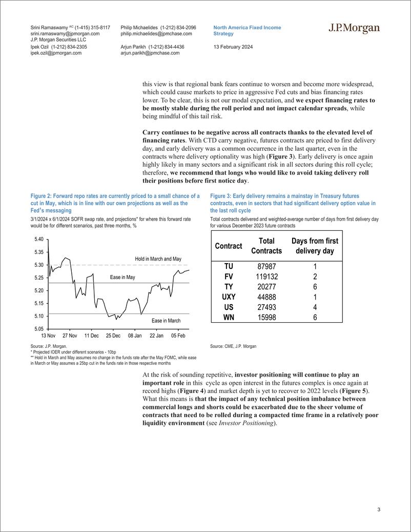 《JPMorgan Econ  FI-US bond futures rollover outlook March 2024  June 2024-106513673》 - 第3页预览图